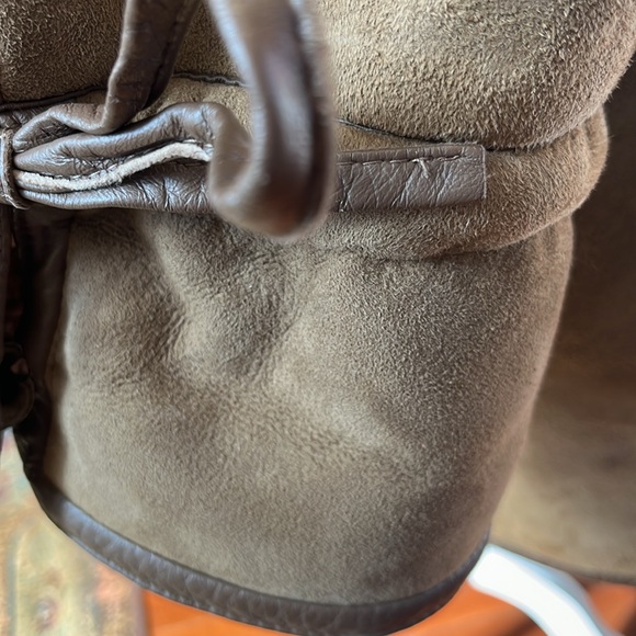 Shearling Brown suede coat - Picture 14 of 14